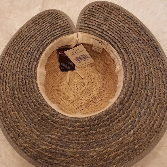 NWT Callanan Straw Sun Hat - Picture 6 of 10